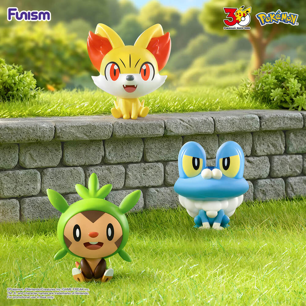FUNISM Pokemon First Partner Gen 6 Kalos Trio Open Box